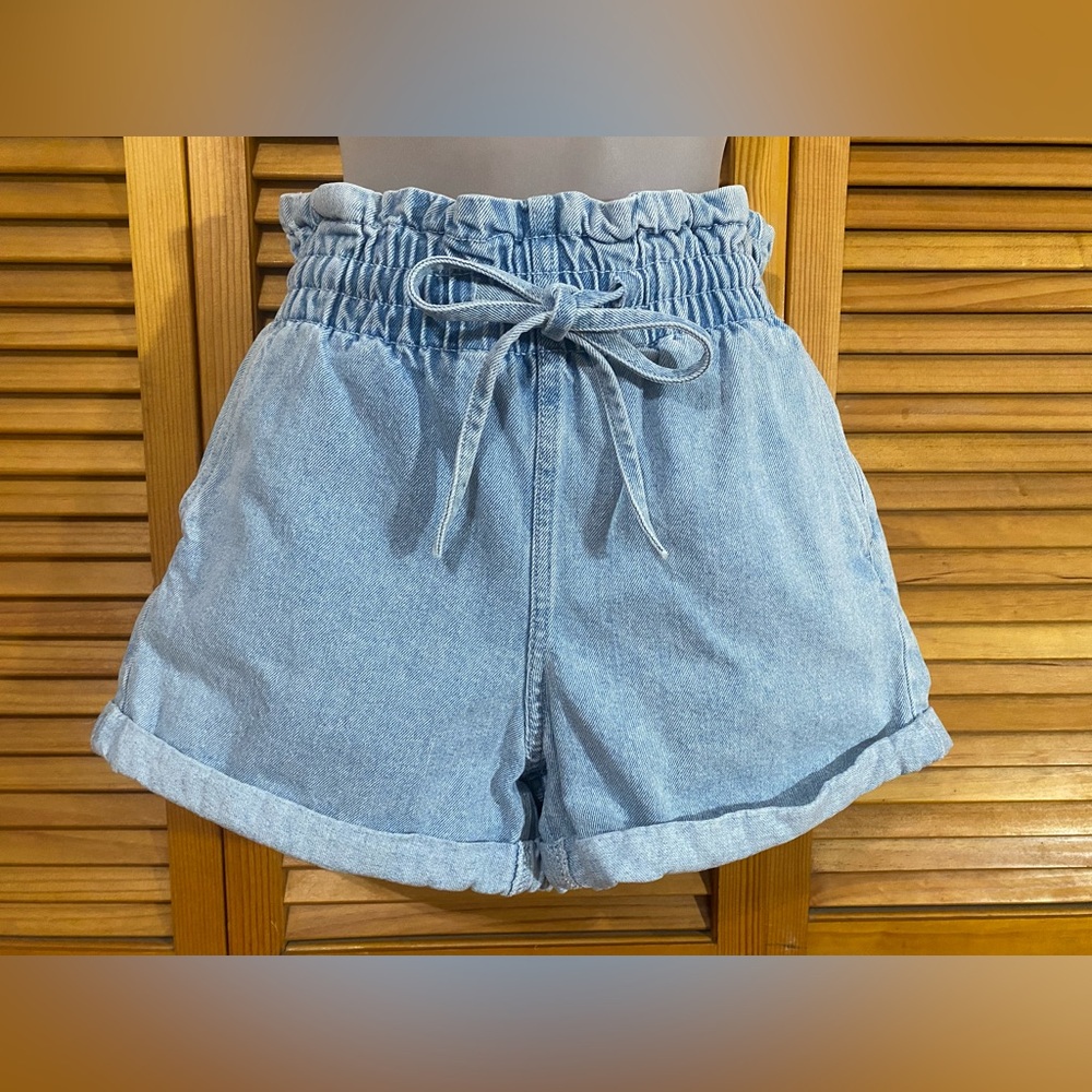 Paper bag shorts by Love Tree Denim— 100% cotton